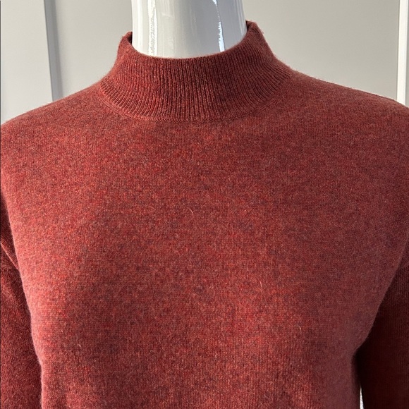 Madewell 100% Cashmere Mockneck Sweater - Picture 5 of 16